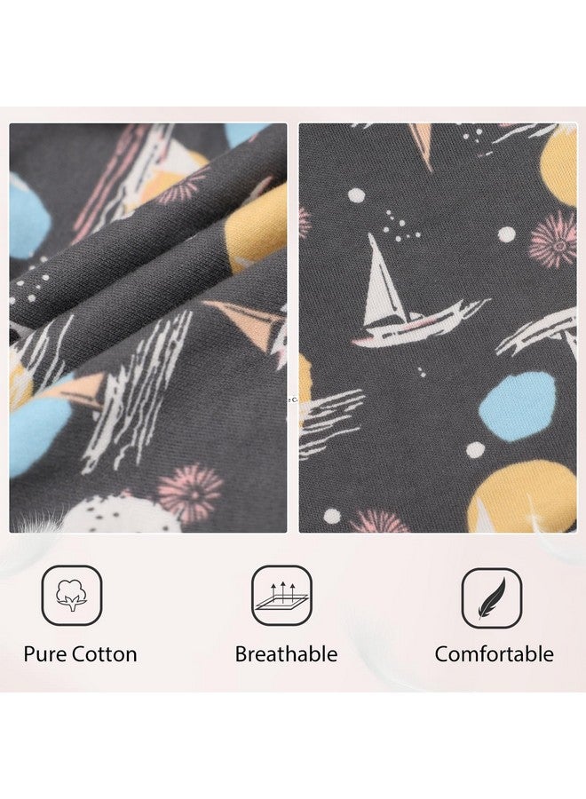 MooMoo Baby Potty Training Skirts 2 Packs Cotton Diaper Skirt for Potty Training Absorbent - Image 5