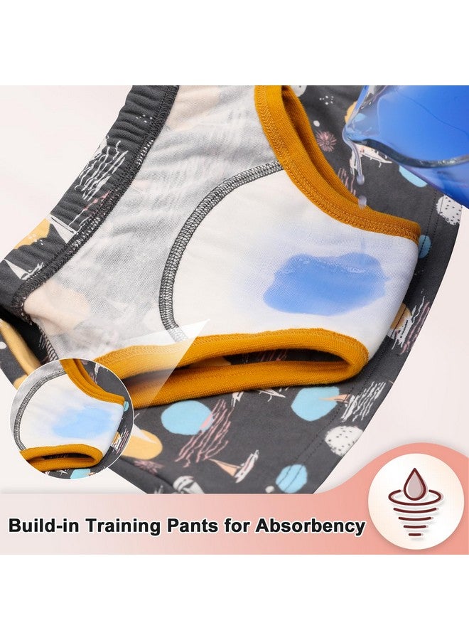 MooMoo Baby Potty Training Skirts 2 Packs Cotton Diaper Skirt for Potty Training Absorbent - Image 3