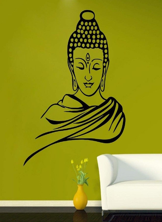 Walltech Buddha Wall Sticker| Beautiful Design Wall Decoration Sticker - Image 1