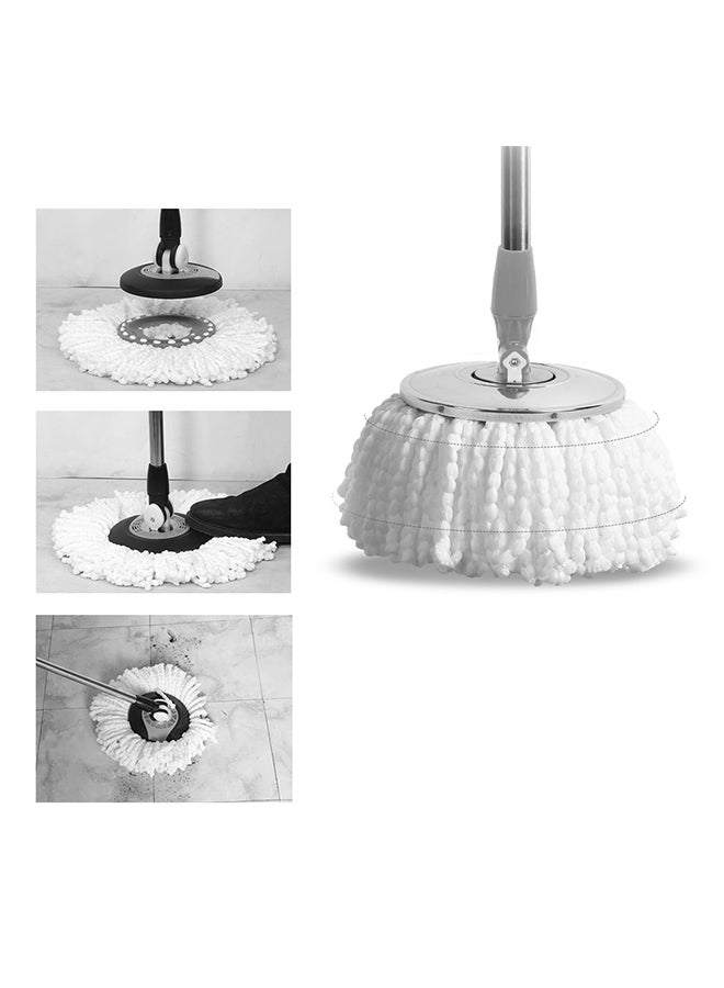o cedar O-Cedar Genuine EasyWring Spin Mop Head Replacement – Triangle Microfiber Refill for Deep Cleaning on Hardwood, Tile & Laminate - Image 2