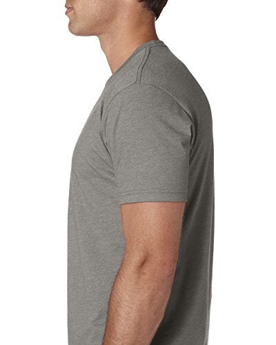 Next Level Apparel Next Level Men's CVC Crew L STONE GRAY - Image 4