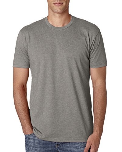 Next Level Apparel Next Level Men's CVC Crew L STONE GRAY - Image 1