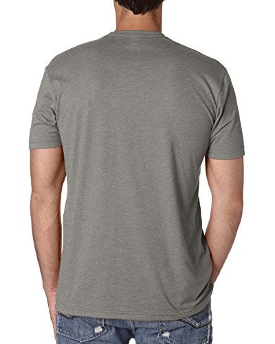 Next Level Apparel Next Level Men's CVC Crew L STONE GRAY - Image 2