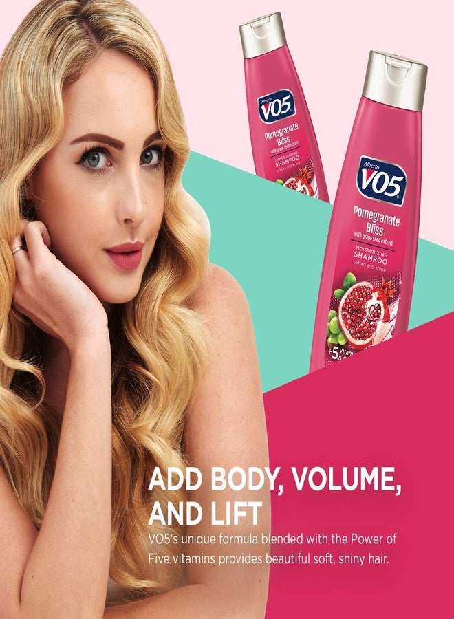 Alberto VO5 Vo5 Sh Herbal Esc Pom & G Size 12.5z Vo5 Shampoo Herbal Escapes Pomegranate & Grapeseed 12.5z - Image 3