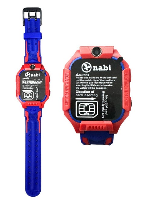 Z7 Smart Watch Tracker For Kids – Red/Blue
