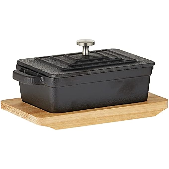rayihni Rectangular Cast Iron Casserole With Tray - Image 1