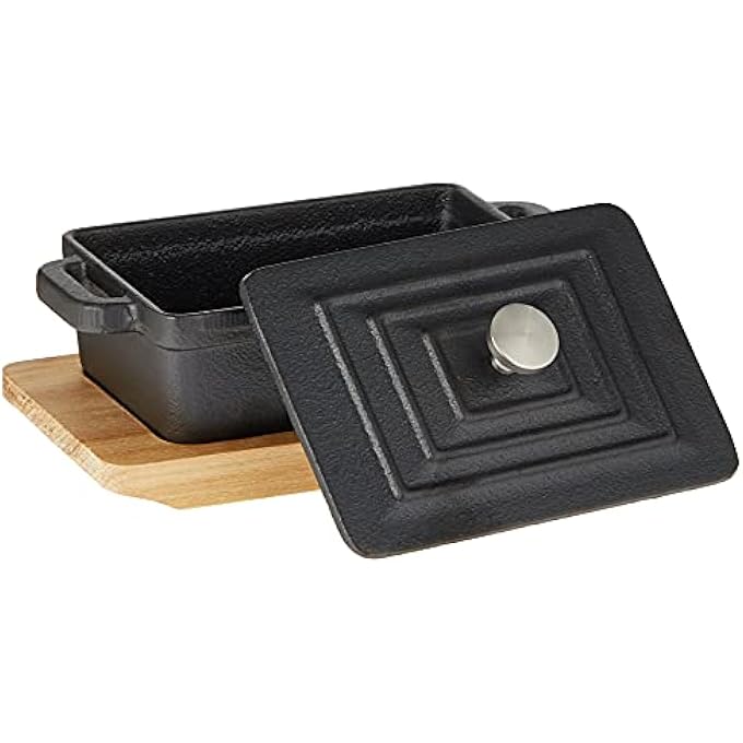 rayihni Rectangular Cast Iron Casserole With Tray - Image 2