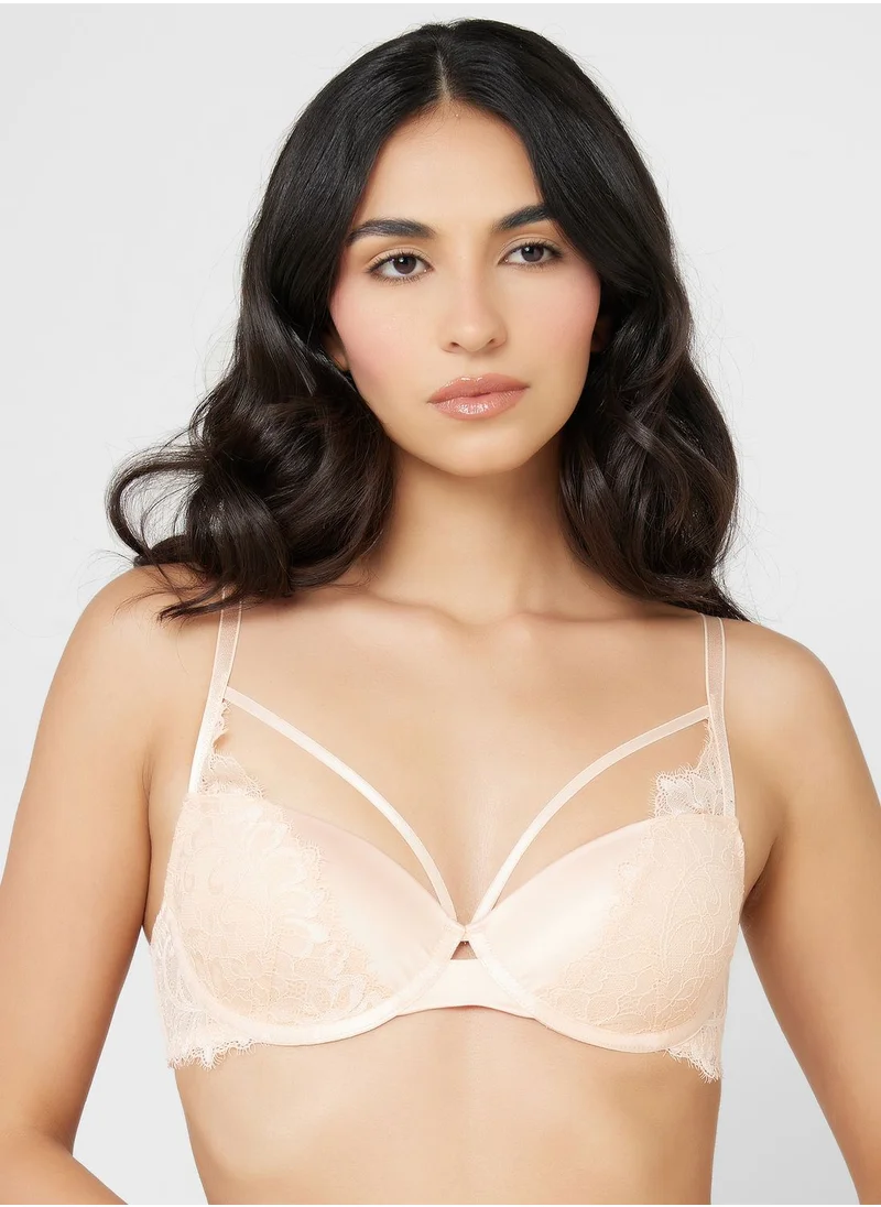 hunkemoller V-Neck Pushup Bra