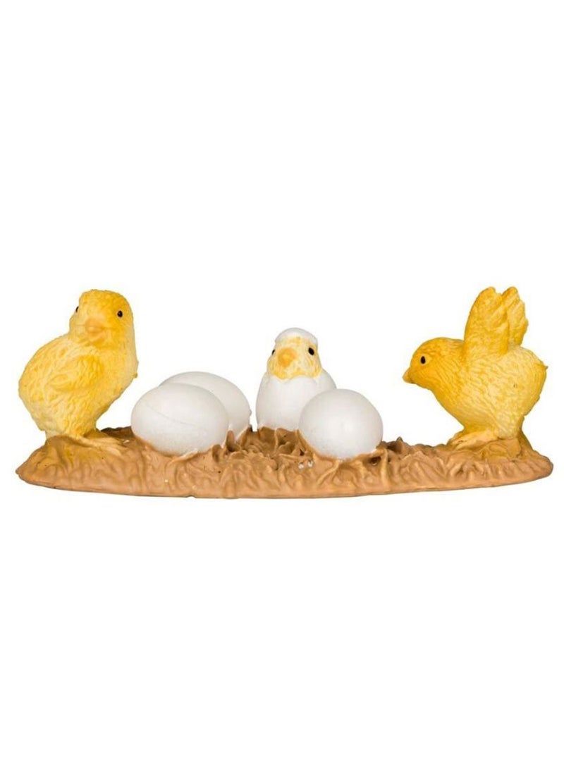 NIBEMINENT Chicks Hatching Figure Toy