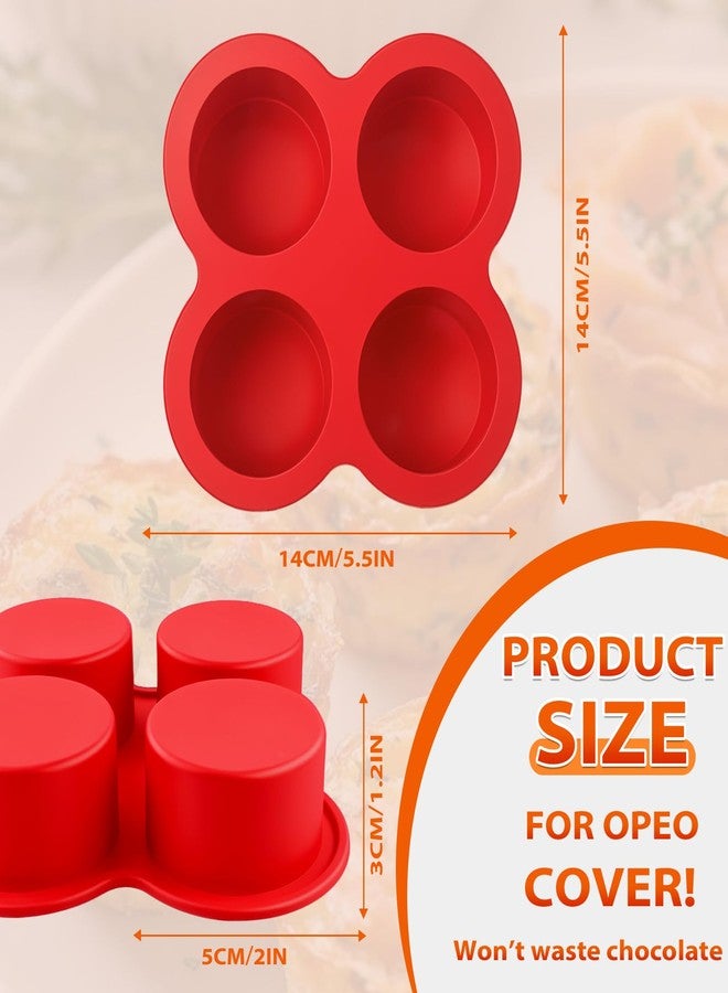 Lukinuo Silicone Egg Bite Molds 2 Pack Air Fryer Muffin Baking Pans Nonstick Silicone Muffin Trays for Baking Mini Muffins Eggs Bites Tart Mini Cupcake Brownie Quiche - Image 3