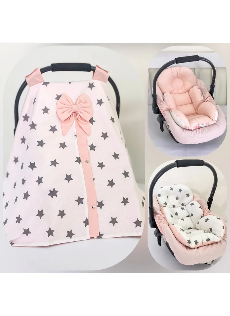 Ebabynest Big Star Series Powder Stroller Cover Set of 3