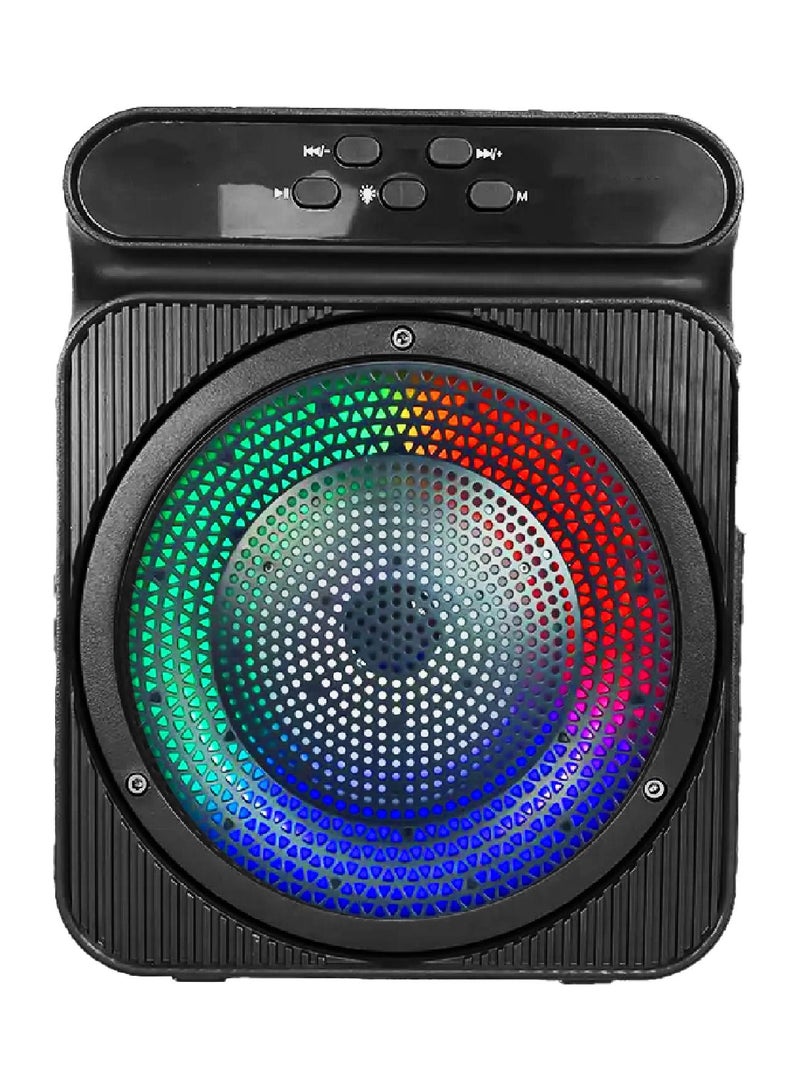 قريت نايس مكبر صوت لاسلكي يعمل بتقنية البلوتوث يحتوي على راديو FM , مدخل ذاكرة TF ,مدخل USB , مدخل ميكروفون - Image 2