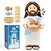 Yelakey 14 Jesus Plush Talking DollJesus Stuffed Doll Plushie Speaks Bible Verses Story Bible Songs Religious Gift for Kids Easter Christmas - Image 2