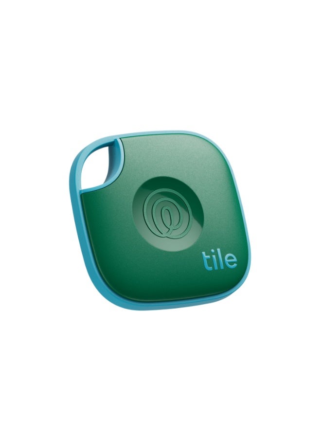 Mate Bluetooth Tracker, Keys Finder and Item Locator for Keys, Bags and More. Phone Finder. Both iOS and Android Compatible. 1-Pack Green Surf