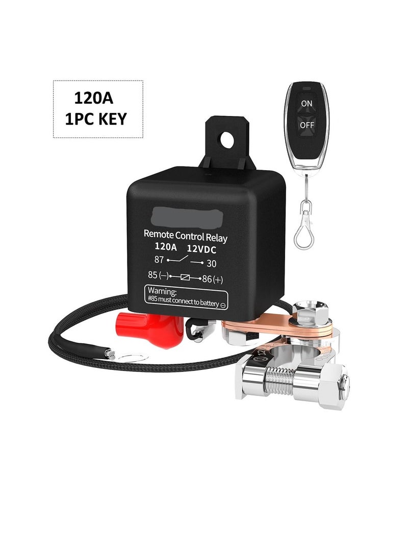 AROAQ Portable Remote Battery Disconnect Switch Upgraded Battery Disconnect Switch Anti Theft  - Image 1