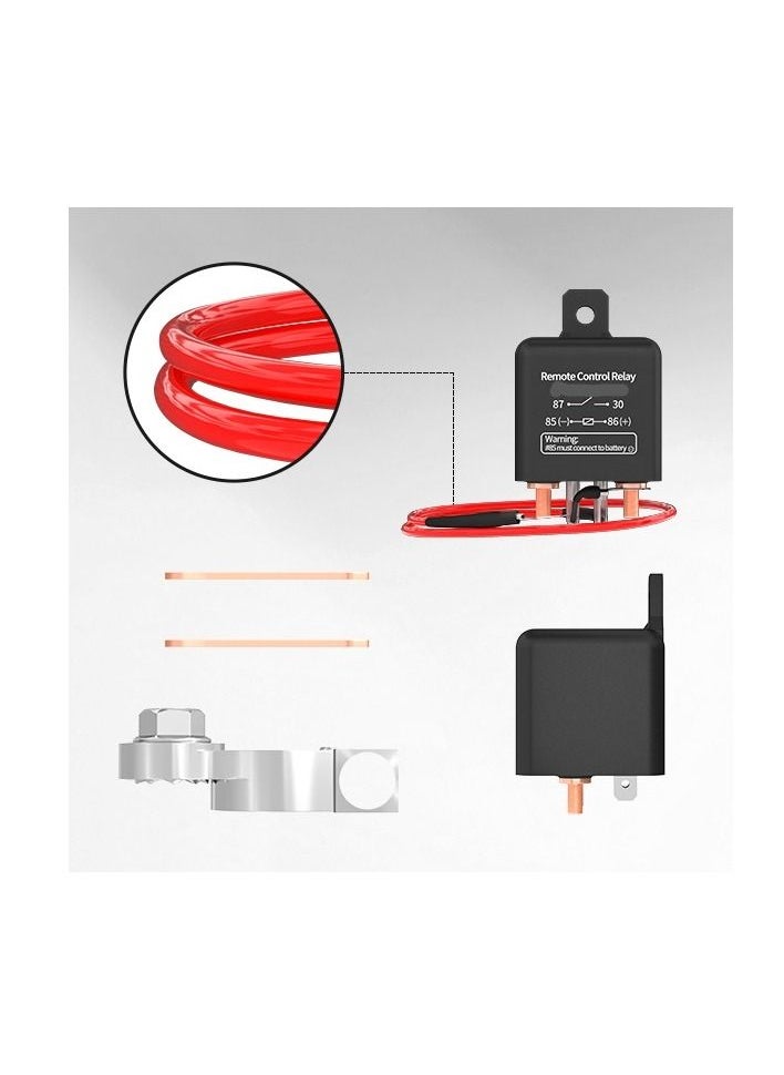 AROAQ Portable Remote Battery Disconnect Switch Upgraded Battery Disconnect Switch Anti Theft  - Image 5