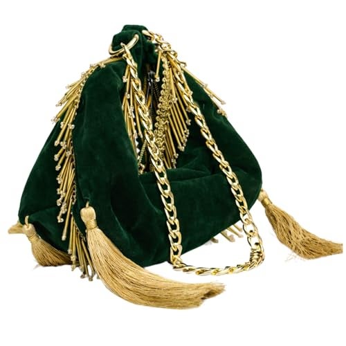ATHZ Premium Potli Bag for Women – Structured Pyramid Silhouette | Wedding, Sangeet & Festive Statement Ethnic Handbag - Image 1