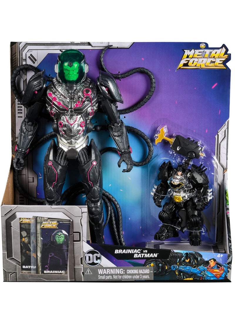 DC - DC Metal Force - Brainiac VS Batman - Image 1