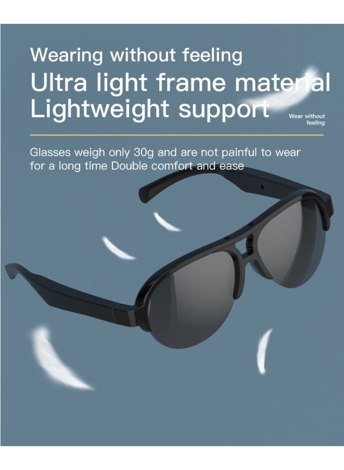 Bluetooth smart glasses wireless headset anti-glare anti-polarized sunglasses travel driving  - Image 4