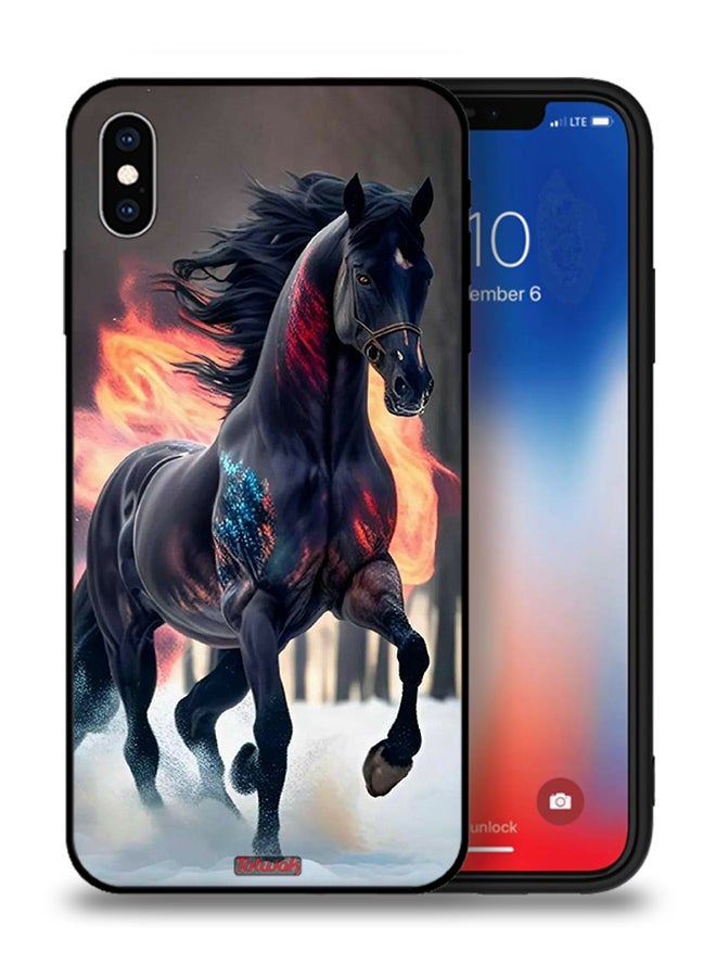 Tolwak Apple iPhone XS Protective Case Horse Hd - Image 1