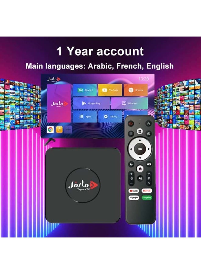 TV Box can watch Live TV and with JOSLO Live TV APP 1 year account free - Image 1