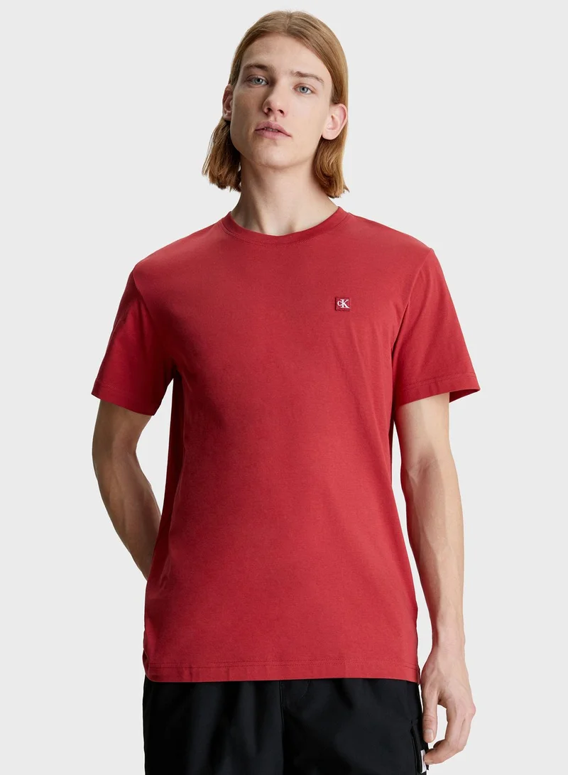 Calvin Klein Jeans Logo Crew Neck T-Shirt