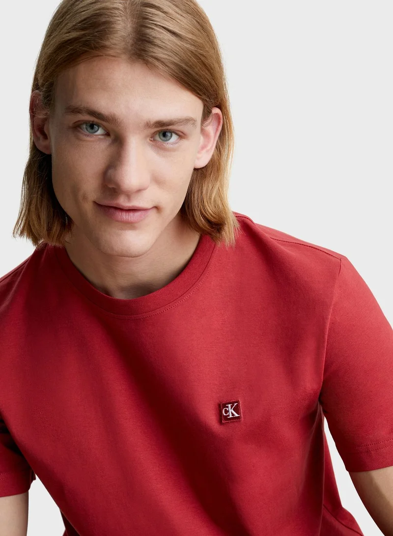 Calvin Klein Jeans Logo Crew Neck T-Shirt