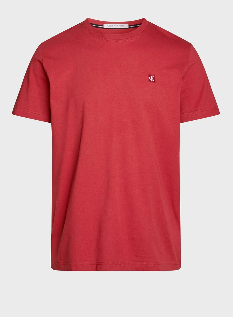 Calvin Klein Jeans Logo Crew Neck T-Shirt