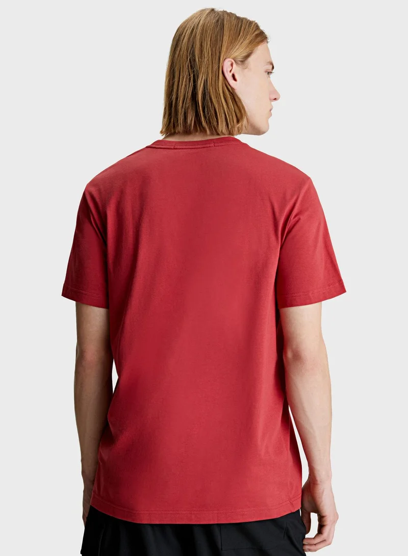 Calvin Klein Jeans Logo Crew Neck T-Shirt