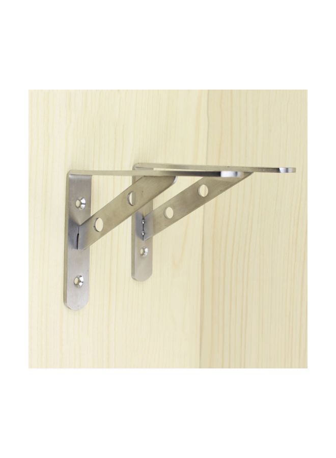 NIBEMINENT 2-Piece Support Bracket Silver 200mm  - Image 4