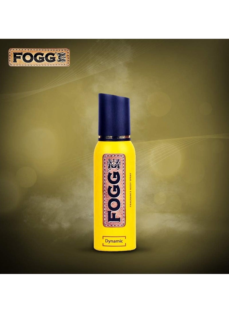 FOGG Pack of 4 Dynamic Fragrance Body Spray Deodorant - Image 2