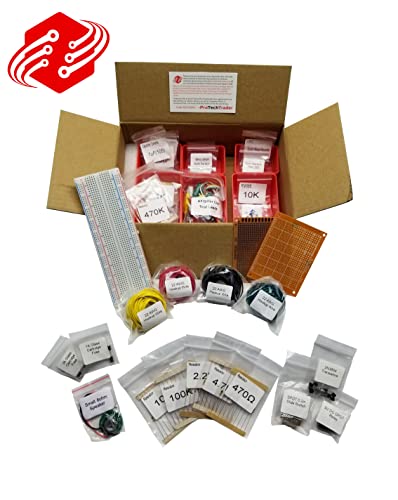 ProTechTrader Make Electronics 3rd Ed Kit 1 Economy Beginner Intermediate Advanced Teen Adult Component Pack for The Experiments in Make Electronics 3rd Ed by Charles Platt Covers Sections 13 - Image 5