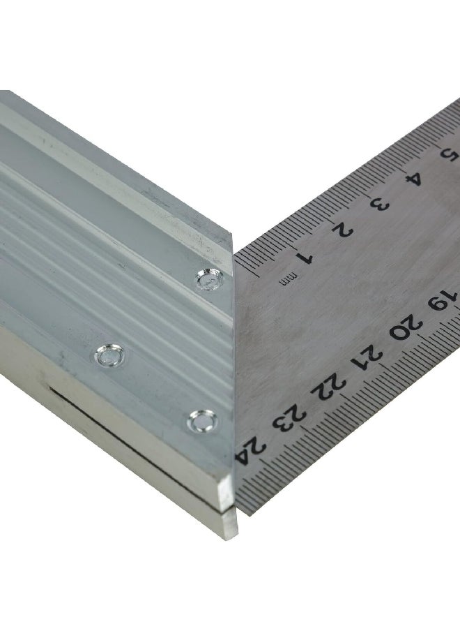 Stanley Deep Etched Stainless Steel Carpenters Try Square Silver 250 x 140 mm 1-45-685  - Image 5