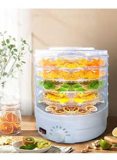 Joyelink Food Dehydrator Machine Dehydrators For Food And Jerky 5 Trays Adjustable Temperature Control Multi-Funtional Dryer For Preserve Jerky, Fruits, Vegetables, Meat, Herbs, Flowers  - Image 1