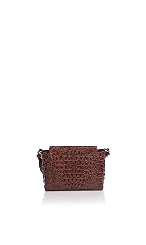 BRAHMIN Melbourne Hillary Crossbody Pecan One Size - Image 3