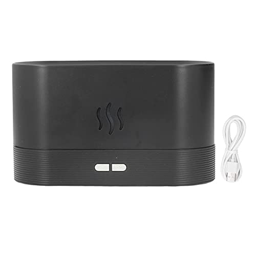 DONDA Aromatherapy Essential Oil Diffuser with Flame Light| 180mL Quiet Mist Humidifiers for Essential Oils Home Aroma Air Diffusers, with Auto Shut-Off Protection(Multicolor) - Image 2