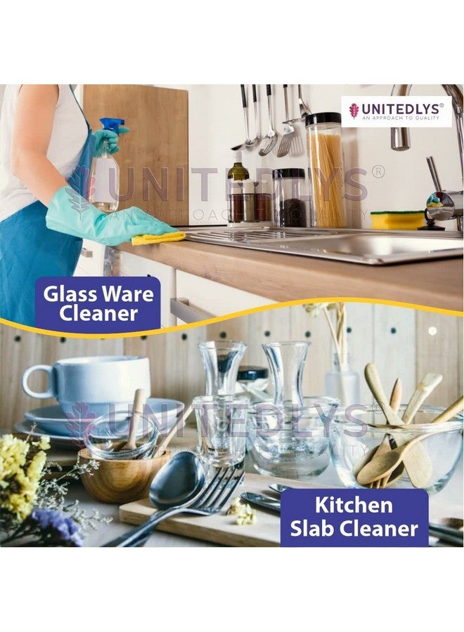 Unitedlys ® 100% Pure Citric Acid Powder For Cleaning 380G With Gloves, Baking Cups & Measuring Spoon | Food Grade Nimbu Sat | Natural Preservative & Flavoring Agent | Multi-Use For Home & Kitchen - Image 3