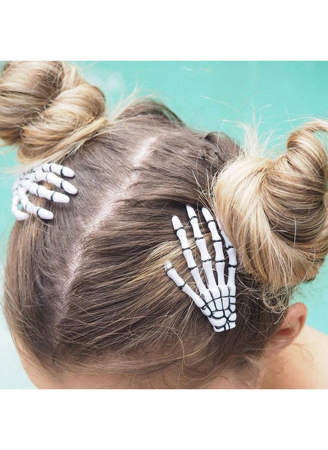 2Pcs Halloween Hair Clips For Girls Women White Ghost Hand Skeleton Hair Barrettes For Hair Styling Cute Hair Pins Hair Accessories Cosplay Party Hair Decorations - pzsku/ZD4B36881DC63705A81BDZ/45/_/1707981207/8a8bac3a-7689-4de5-91ce-801c7b841eb7