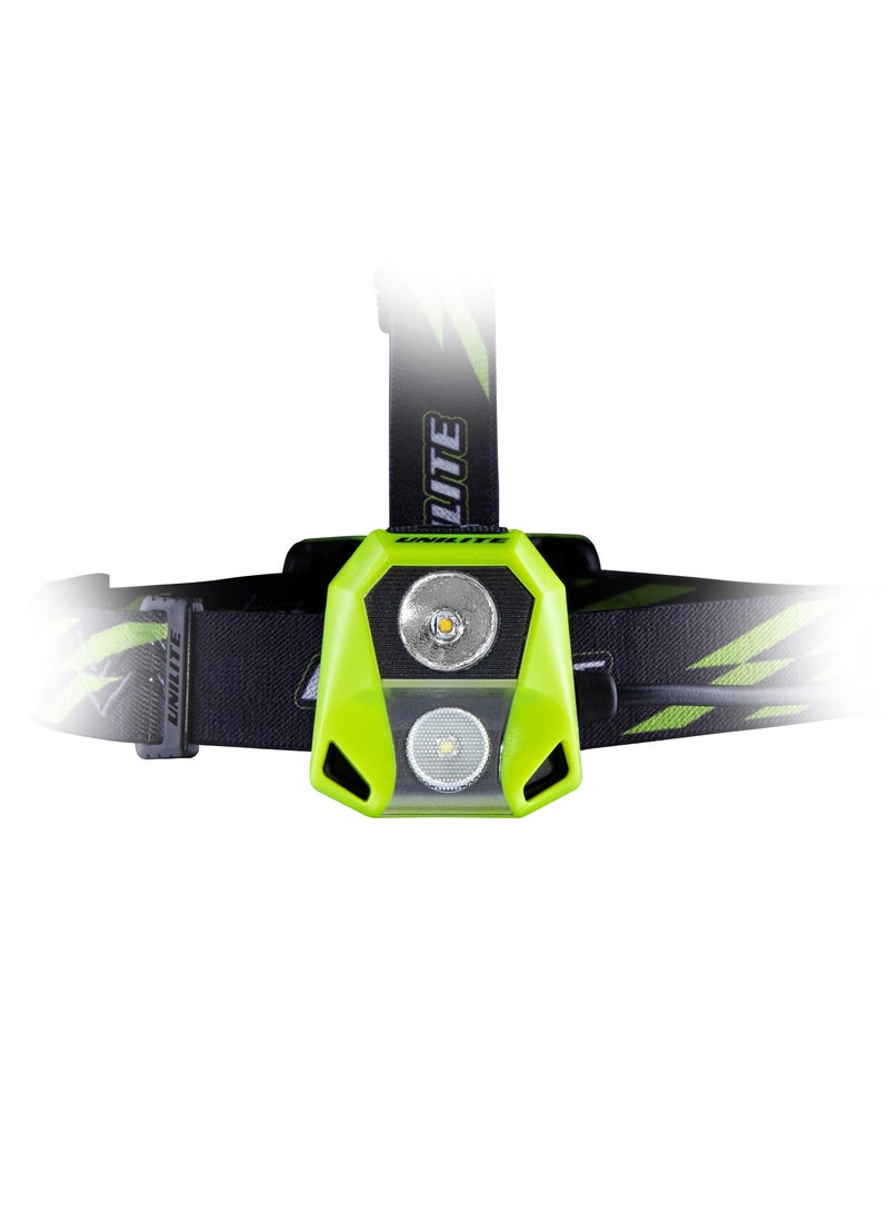 Unilite Hl 6R 450 Lumen Dual Power Led Head Torch - Image 1