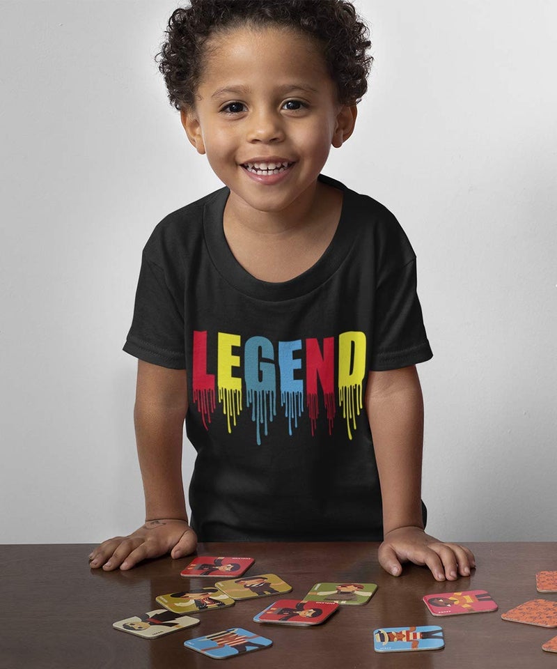 BROOKLYN VERTICAL 2-Pack Boys Short Sleeve Crew Neck T-Shirt with Chest Print | Soft Cotton Graphic Tees Sizes 6-20 (Combo A, M) - Image 2