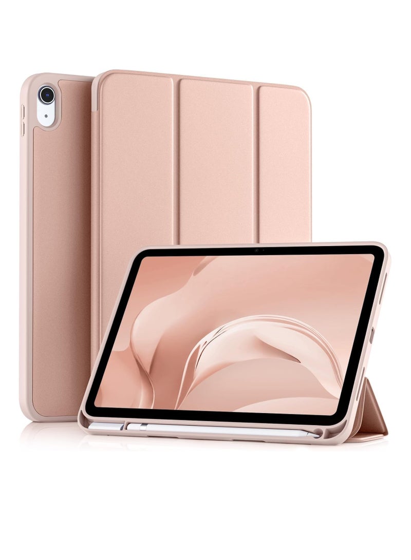 JAJEEK Compatible with iPad 10th Generation Case 10.9 Inch 2022, Slim Trifold Stand Protective Cover with Pencil Holder, Soft TPU Back, Auto Sleep/Wake Function, Lightweight, Durable, and Easy to Carry - Image 1