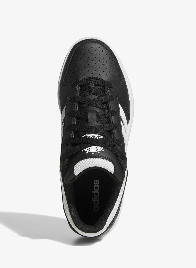 Adidas CBLACK/FTWWHT/FTWWHT Youth Hoops Classic  | Best Price UAE