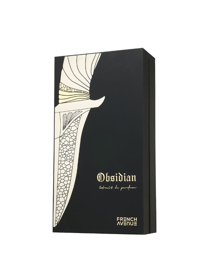 French Avenue Obsidian, Amber Citrus Extrait de Parfum Unisex for Men for Women, 100ml - Image 3