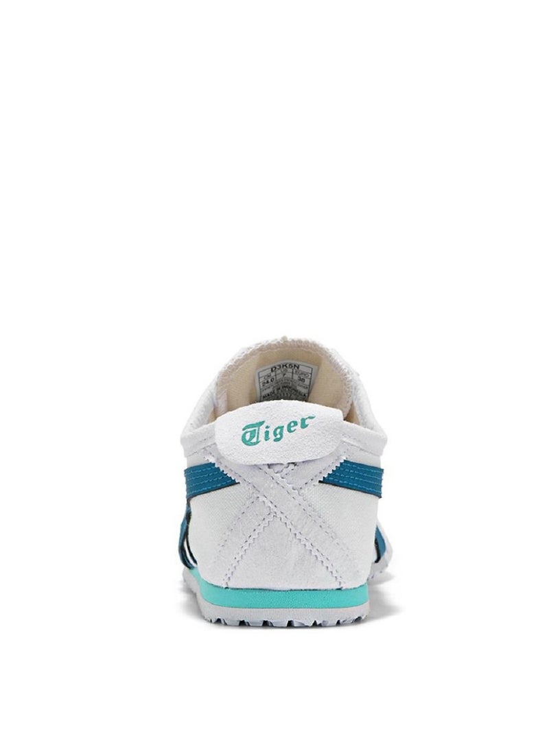 Onitsuka Tiger MEXICO 66 Slip-On Canvas Casual Colorblock Sneakers Shoes White/Blue - Image 4
