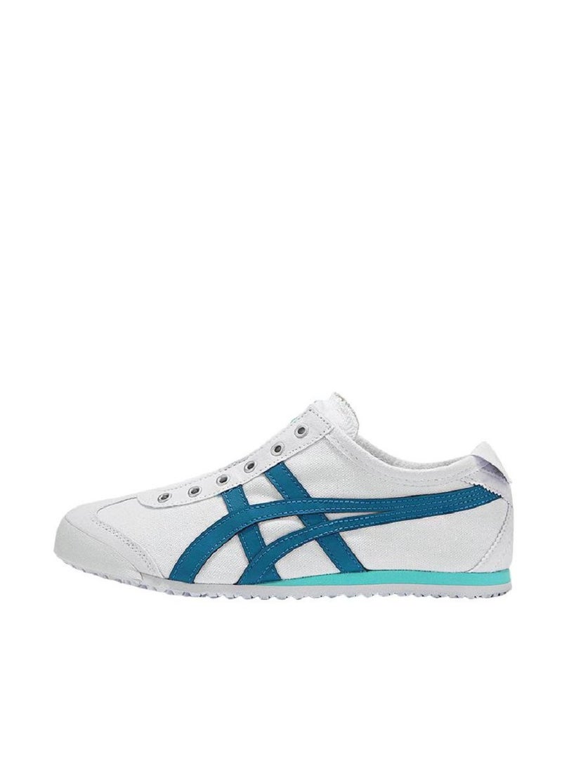 Onitsuka Tiger MEXICO 66 Slip-On Canvas Casual Colorblock Sneakers Shoes White/Blue - Image 1