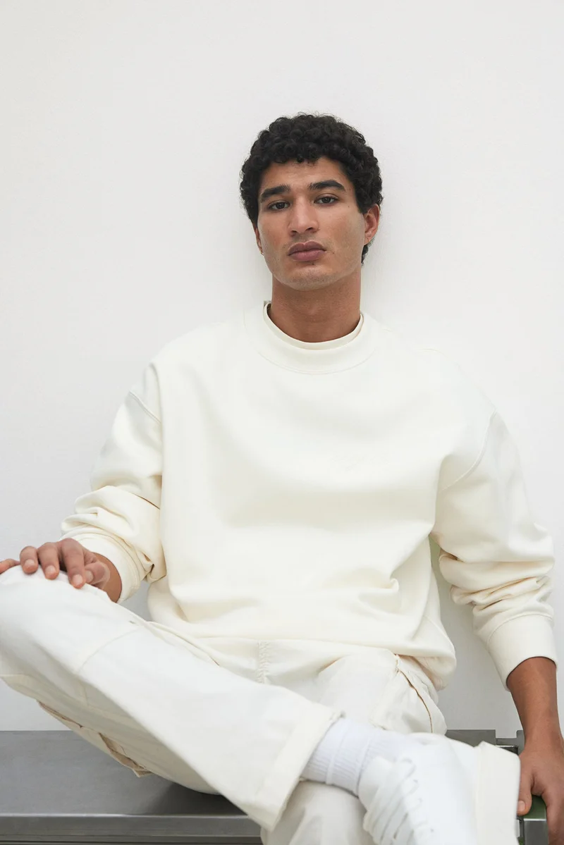 H&M Loose Fit Printed sweatshirt