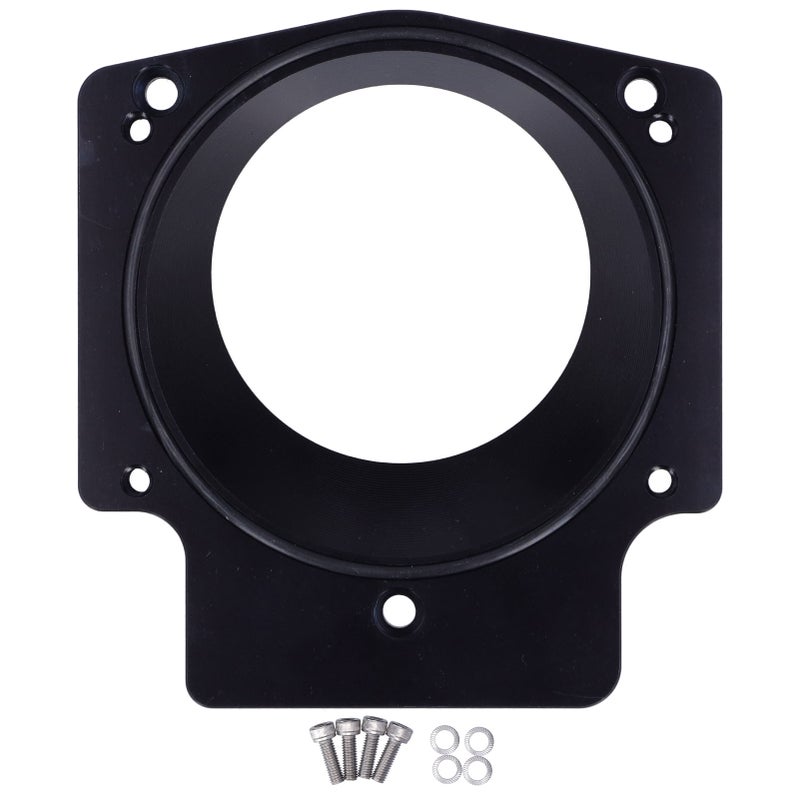 3.6 بوصة فضاء محول جسم دواسة مجرد التسرب مناسب لـ GM GEN III LS1 LS2 LS6 LSX LS4 أسود - Image 1