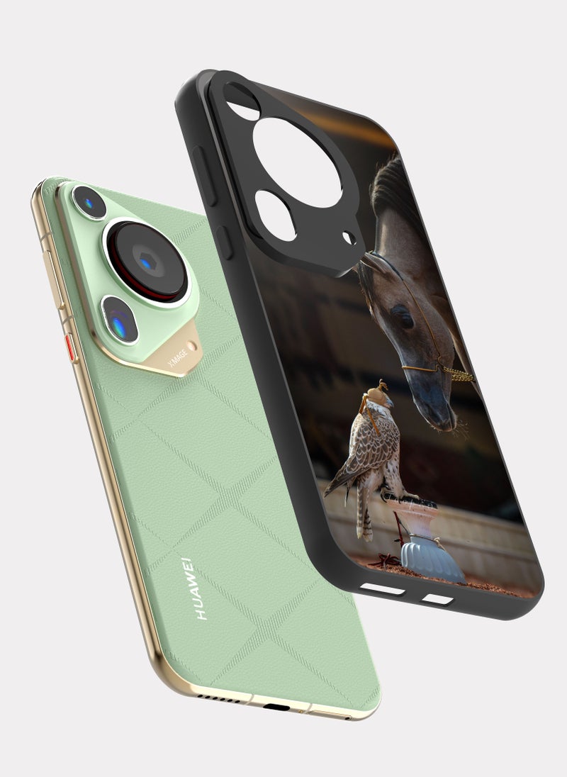 PXLAAT Huawei Pura 70 Ultra case cover Hawk And Horse - Image 2