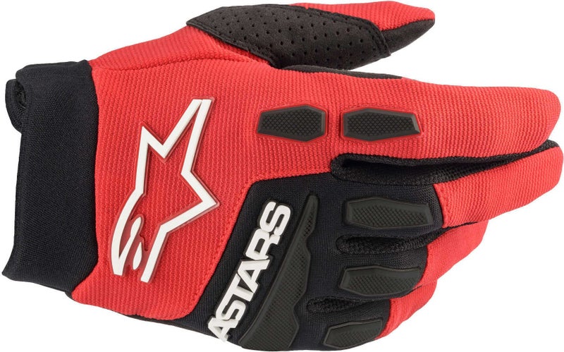 Alpinestars Youth Kids Full Bore Gloves Bright RedBlack Yxs 35436223031XS - Image 2