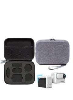 KASTWAVE Carrying Case Compatible with Insta360 GO 3 Action Camera With 2 Set Screen Protector Outdoor Hard Travel Storage Accseeories Bag  - Image 1